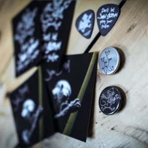 Stickers + Badges + Guitar Picks Grab Bag