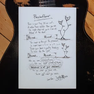 Original Handwritten Lyrics Sheet