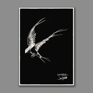 Shchedryk "Swallow In A Storm" Art Print