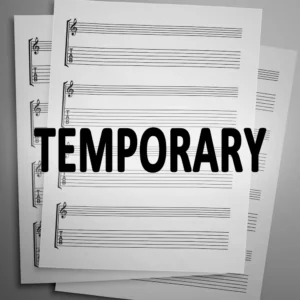 Temporary - Full Guitar Transcription